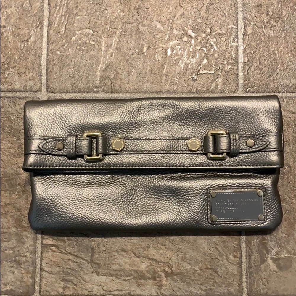 Marc By Marc Jacobs silver/gray Clutch
